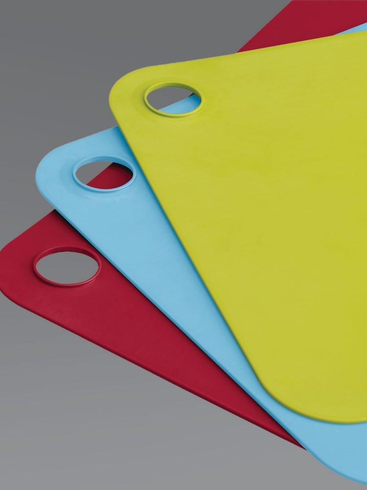 Joseph Joseph Set of 3 Red Pop Chopping Mats - Image 1 of 4