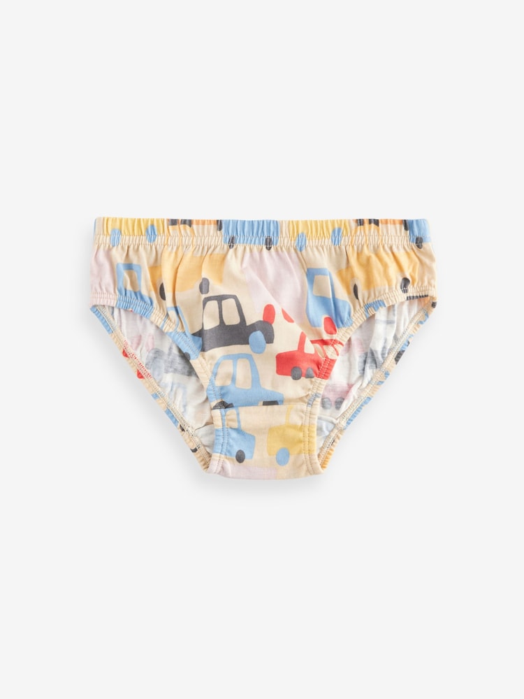 Scandi Cars 100% Cotton Briefs 7 Pack (1.5-10yrs) - Image 10 of 10
