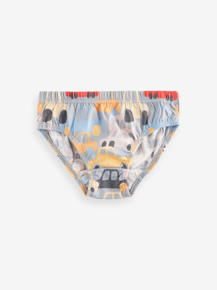 Scandi Cars 100% Cotton Briefs 7 Pack (1.5-10yrs) - Image 2 of 10