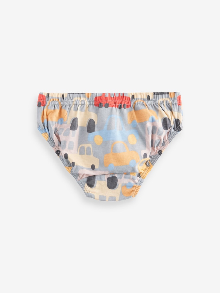 Scandi Cars 100% Cotton Briefs 7 Pack (1.5-10yrs) - Image 3 of 10