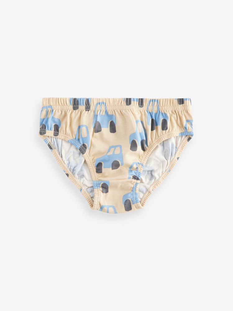 Scandi Cars 100% Cotton Briefs 7 Pack (1.5-10yrs) - Image 4 of 10