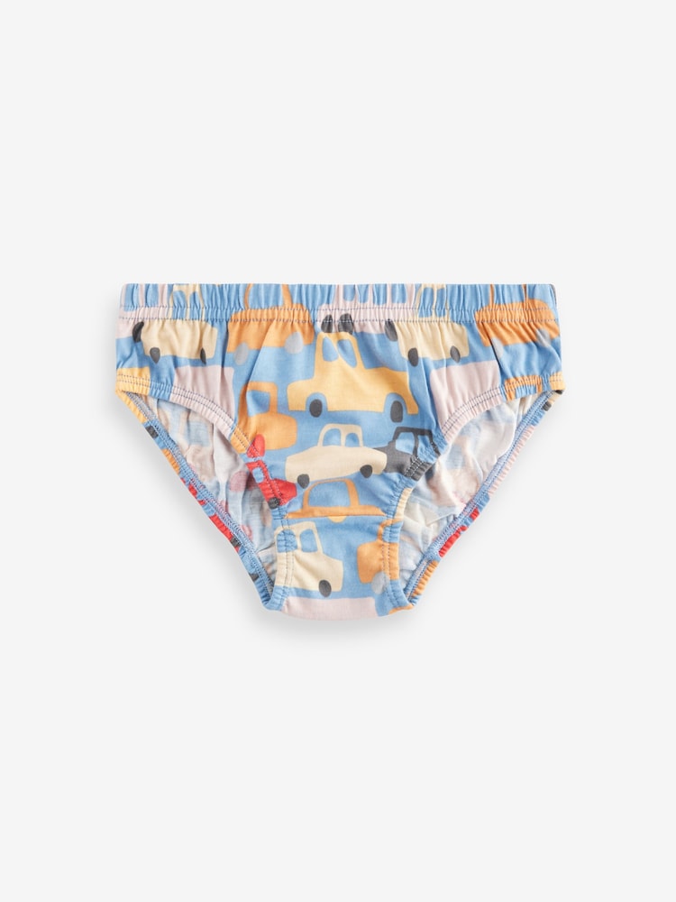 Scandi Cars 100% Cotton Briefs 7 Pack (1.5-10yrs) - Image 5 of 10