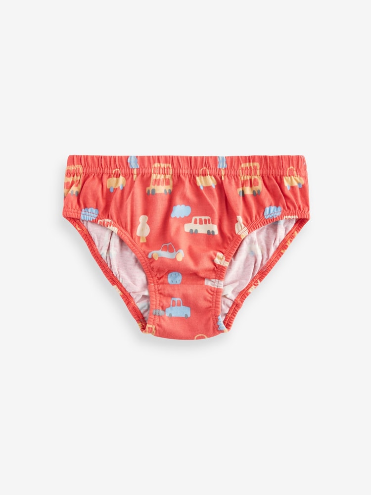 Scandi Cars 100% Cotton Briefs 7 Pack (1.5-10yrs) - Image 6 of 10