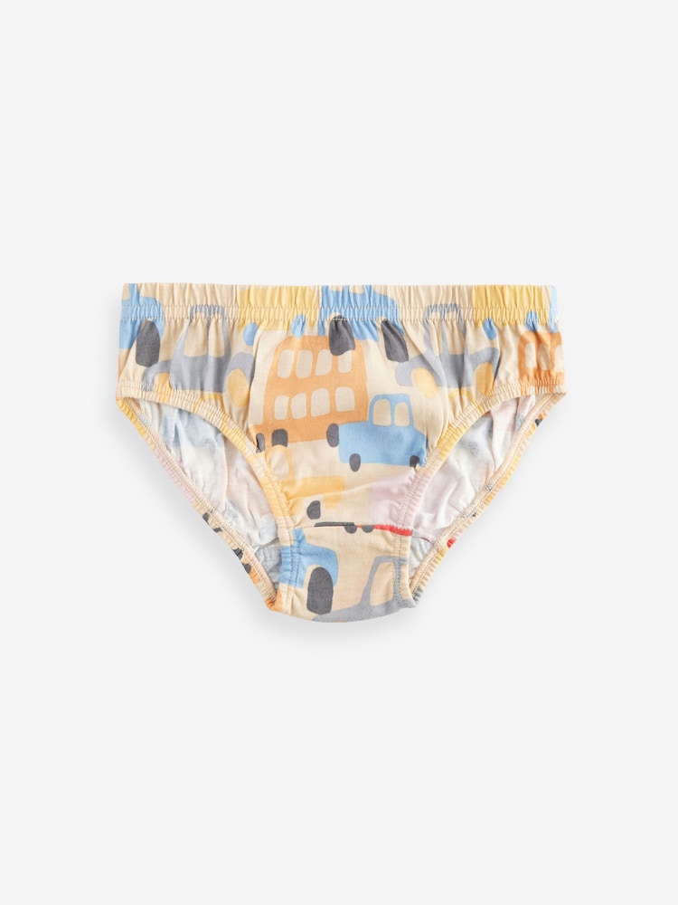 Scandi Cars 100% Cotton Briefs 7 Pack (1.5-10yrs) - Image 7 of 10