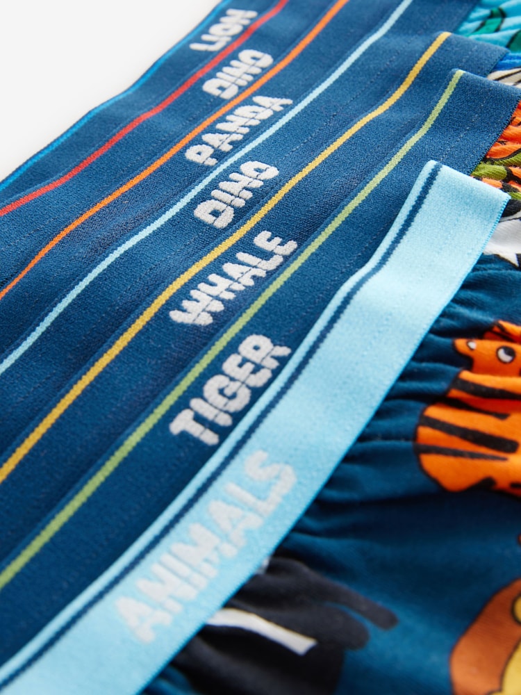 Bright Animals Cotton Briefs 7 Pack (1.5-10yrs) - Image 10 of 11