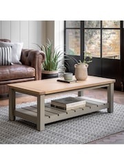 Gallery Home Prairie Cream Leroy Coffee Table - Image 1 of 5
