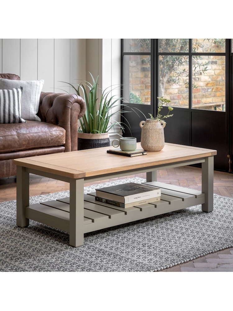 Gallery Home Prairie Cream Leroy Coffee Table - Image 1 of 5