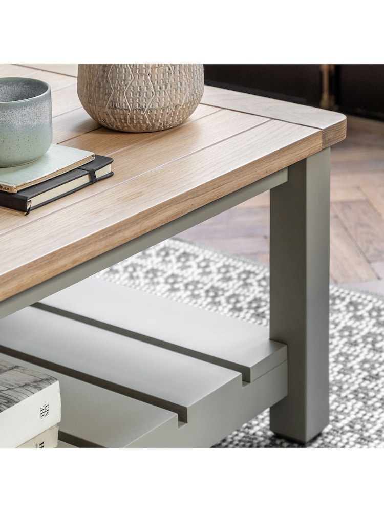 Gallery Home Prairie Cream Leroy Coffee Table - Image 2 of 5