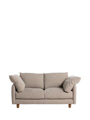 Barker and Stonehouse Mink Brown Larkin Bouclé 2 Seater Sofa - Image 2 of 6