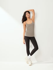 Neutral Grey Thin Strap Vest - Image 2 of 6