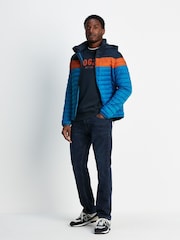 Tog 24 Navy Blue Bowburn Padded Jacket - Image 3 of 9