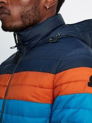 Tog 24 Navy Blue Bowburn Padded Jacket - Image 6 of 9