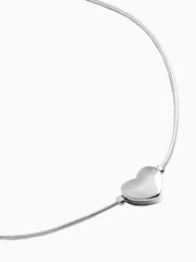 Silver Tone Heart Anklet - Image 2 of 2