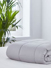 Martex Grey Weighted 100% Cotton Blanket 7kg - Image 1 of 3