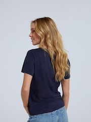 Animal Blue Womens Carina Organic Graphic T-Shirt - Image 2 of 8