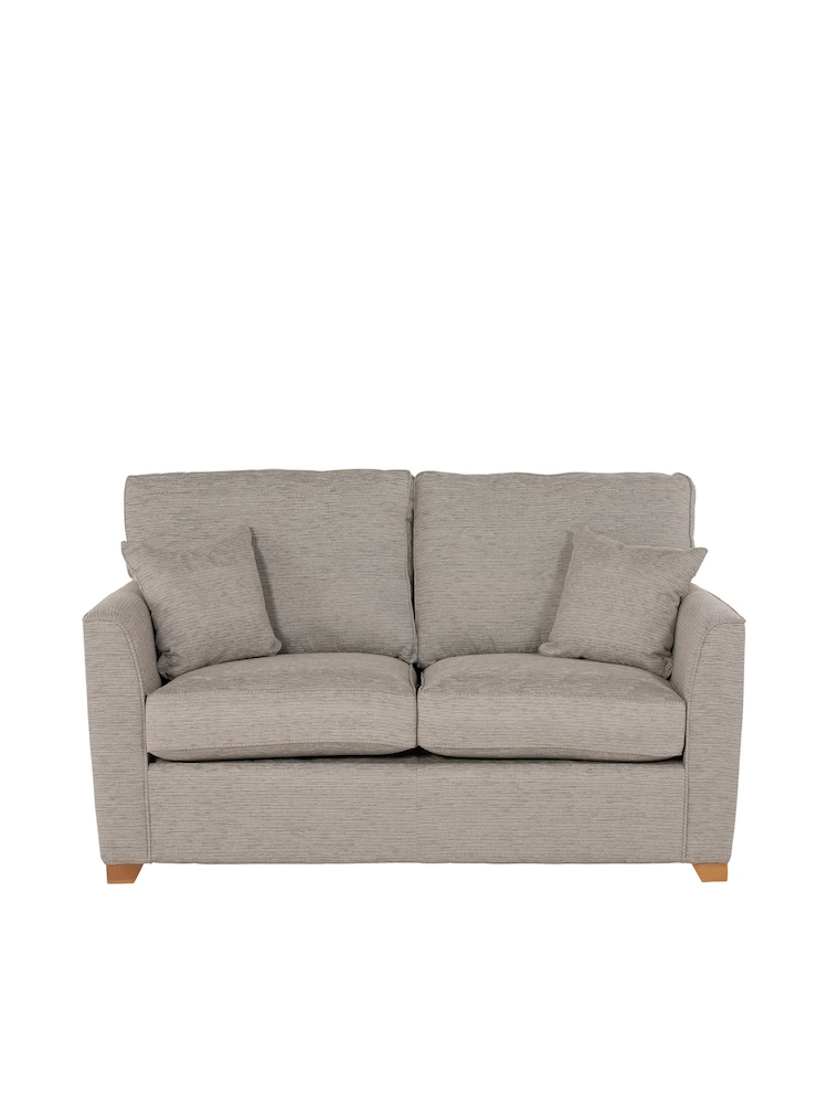 Barker and Stonehouse Natural Ballingdon Fabric 2 Seater Sofabed - Image 6 of 6