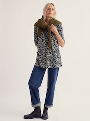 Seasalt Cornwall Blue 3/4 Busy Lizzy Tunic - Image 1 of 5