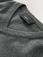 Grey School Knitted Cotton-Rich Tank Top (3-16yrs) - Image 3 of 5