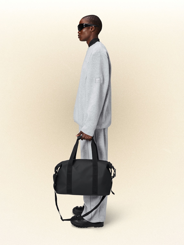 Rains Small Hilo Black Weekend Bag - Image 1 of 4