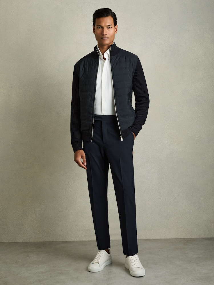 Pantalones de corte holgado con cintura con cordón ajustable Found de Reiss - Imagen 1 de 7 Pantalones de corte holgado con cintura con cordón ajustable Found de Reiss - Imagen 1 de 7