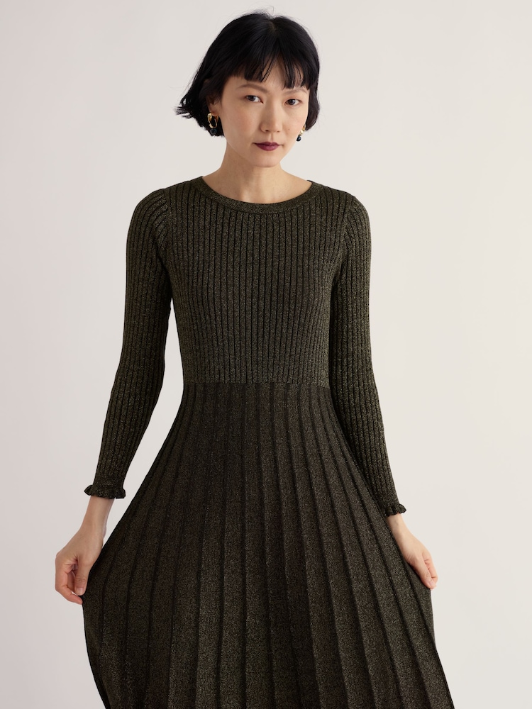 Seasalt Cornwall Black Glass Stem Dress - Image 2 of 5 Seasalt Cornwall Black Glass Stem Dress - Image 2 of 5