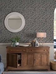 Natural Rustic Leaf 10M Wallpaper - Image 1 of 5