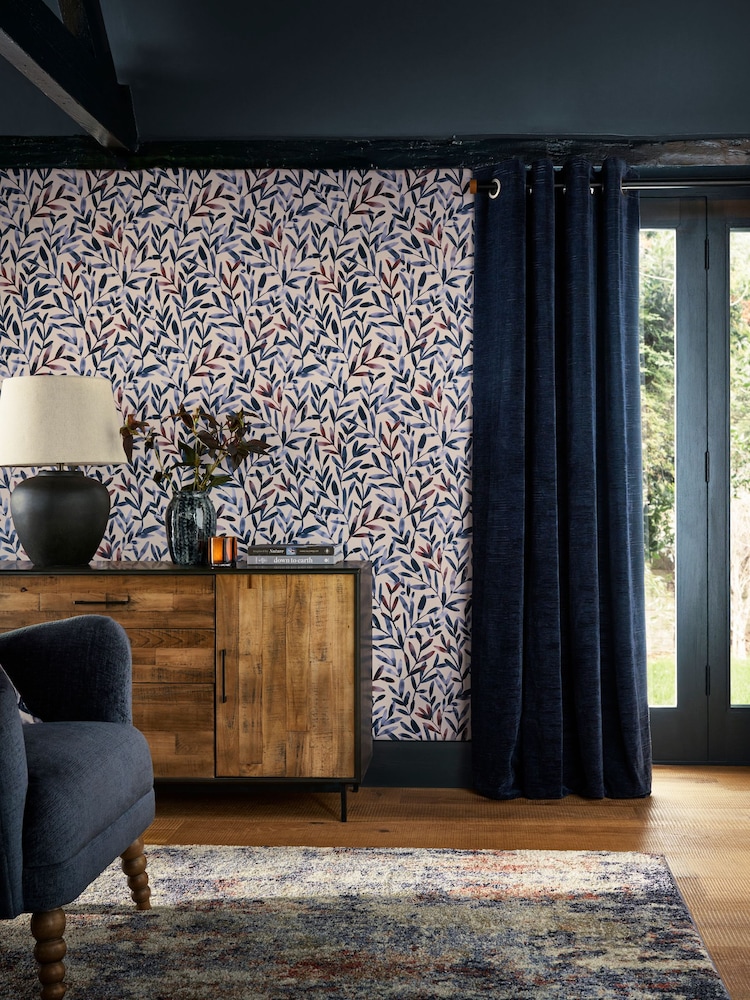 Natural Rustic Leaf 10M Wallpaper - Image 2 of 5
