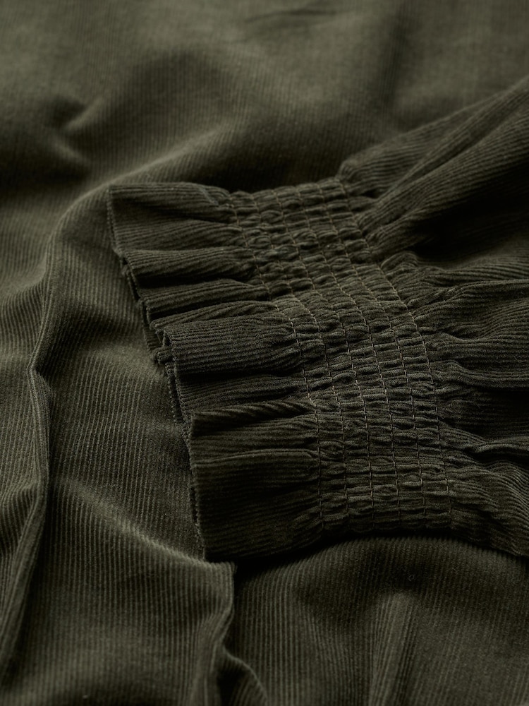 Seasalt Cornwall Green Feather Star Cord Dress - Image 5 of 5