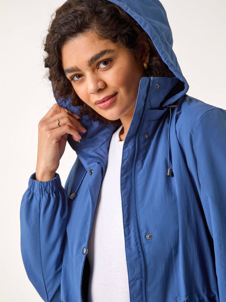 Roman Blue Lightweight Shower Jacket - Image 2 of 4