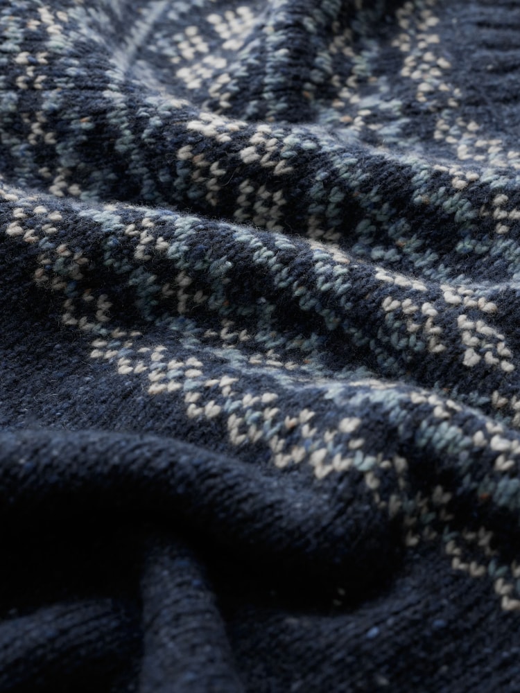 Seasalt Cornwall Blue Port Kinnis Jumper Merino - Image 5 of 5
