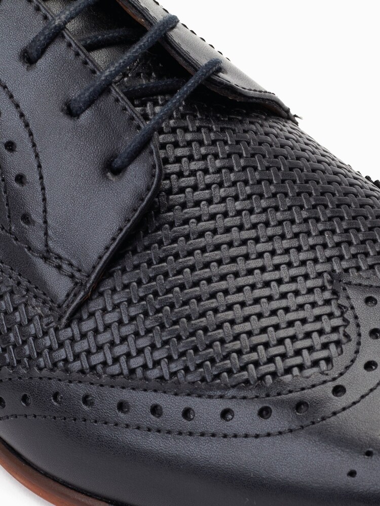 Base London Falcone Lace Up Brogue Shoes - Image 6 of 6