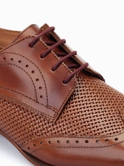 Base London Falcone Lace Up Brogue Shoes - Image 6 of 6