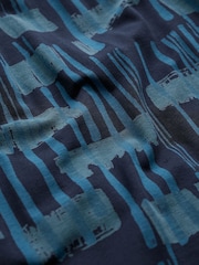 Seasalt Cornwall Teal Blue Veronica Cotton Midi Dress - Image 5 of 5