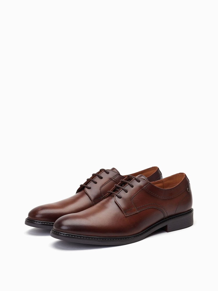 Base London Drake Lace-Up Derby Shoes - Image 3 of 6
