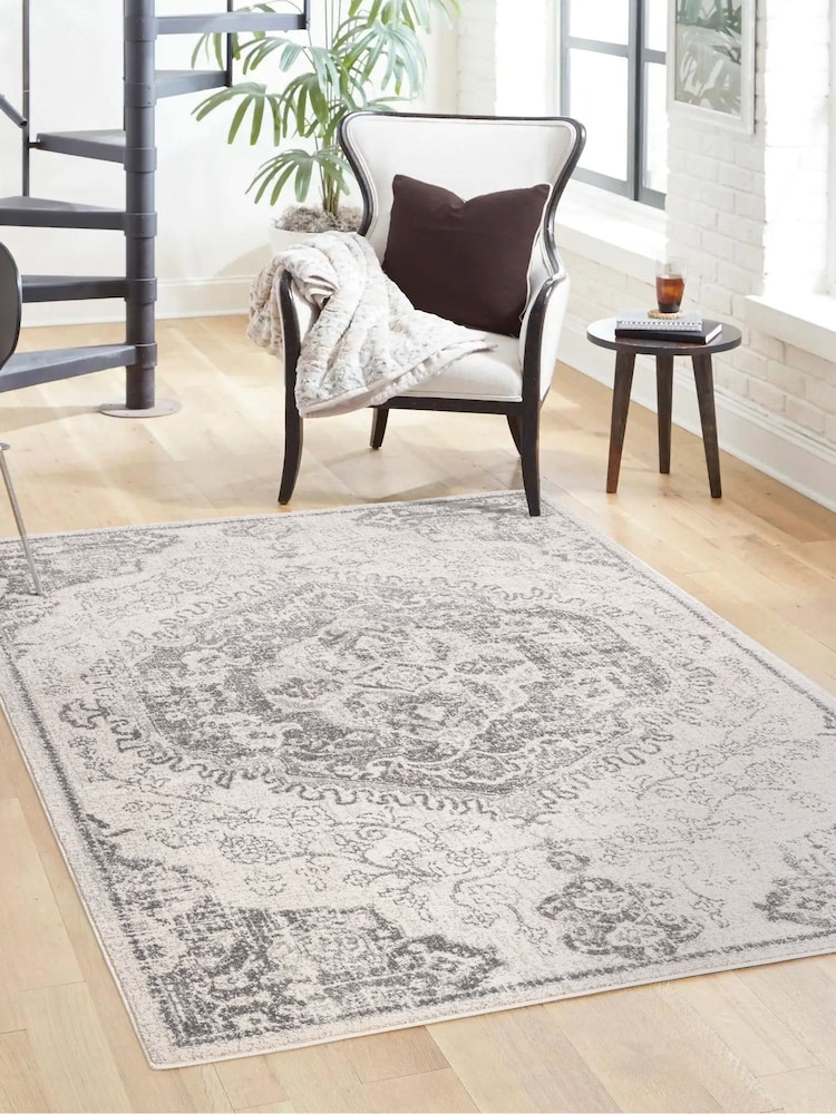 Asiatic Rugs Ivory Nova Medallion Rug - Image 1 of 7