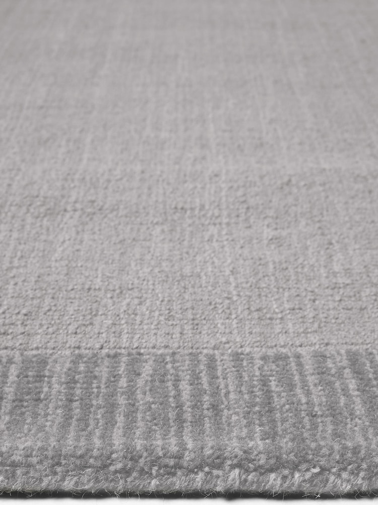 Pebble Grey Darcy Rug - Image 10 of 10