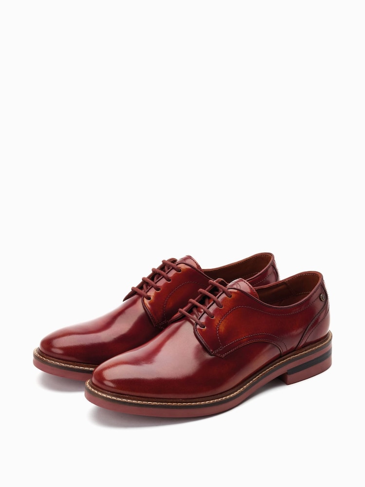 Base London Mawley Lace-Up Derby Shoes - Image 2 of 6 Base London Mawley Lace-Up Derby Shoes - Image 2 of 6