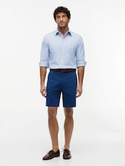 Tommy Hilfiger Blue Dover Twill Chino 8" Inseam Shorts - Image 4 of 6