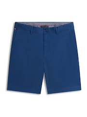 Tommy Hilfiger Blue Dover Twill Chino 8" Inseam Shorts - Image 6 of 6