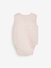 Pink Premature Baby 3 Pack Vest Bodysuits - Image 3 of 5