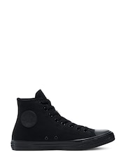Converse Black Chuck High Trainers - Image 1 of 8