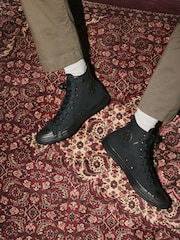 Converse Black Chuck High Trainers - Image 7 of 8