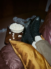 Converse Black Chuck High Trainers - Image 8 of 8