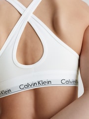 Calvin Klein White Modern Cotton Lift Bralette - Image 3 of 3