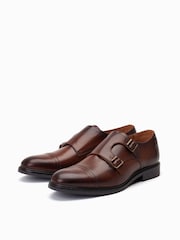 Base London Diablo Monk Strap Shoes - Image 3 of 6