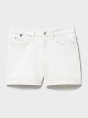 Crew Clothing White Denim Shorts - Image 5 of 5