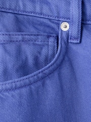 Mango Blue Barrel Leg Jeans - Image 6 of 7