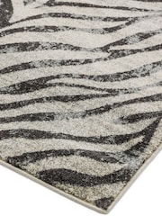 Asiatic Rugs Grey Nova Zebra Rug - Image 3 of 4