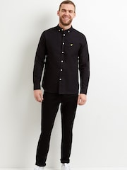 Lyle & Scott Black Cotton Oxford Shirt - Image 2 of 5