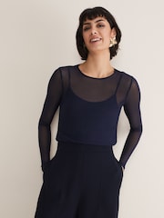 Phase Eight Eleena Mesh Top - Bild 1 von 1
